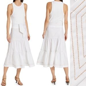 New Veronica Beard Austyn Belted Dress